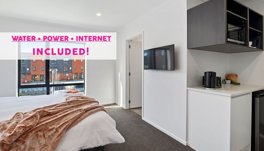 WATER, POWER + ALL INCLUDED! 159 Unswort... Roomies.co.nz
