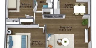 Photo of Dylan's room