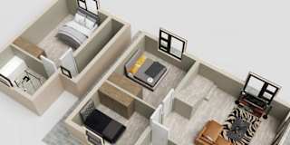 Photo of Phephisile's room