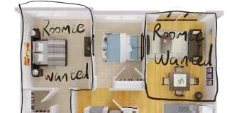 Photo of Zongmiao's room