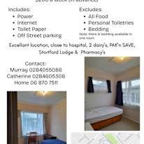 Photo of Murray and Catherine Clark's room