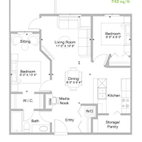 Photo of Carla's room