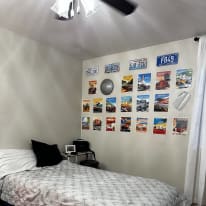 Photo of Albert's room