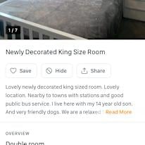 Photo of Andrea Tate's room