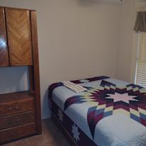 Photo of Valerie "Chas" Austin-Rau's room