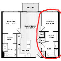 Photo of Gabrielle's room