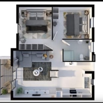 Photo of Noxolo's room