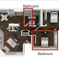 Photo of Rashid's room