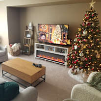 Photo of modern spacious room, main floor's room