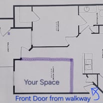 Photo of Melvin's room