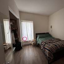 Photo of Augustine's room