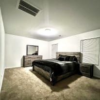 Photo of AJ Johnson's room