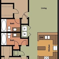 Photo of Curt Taunton's room