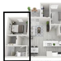 Photo of Mae Ann's room