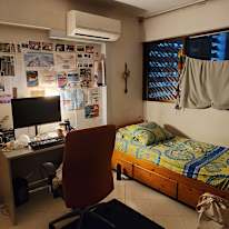 Photo of Ayrton's room
