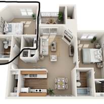Photo of Nick's room