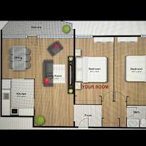 Photo of Ruba's room