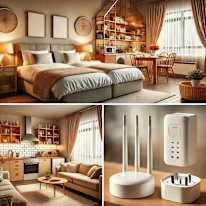 Photo of Noureddine's room