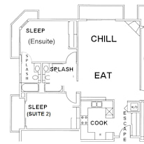 Photo of Raymond's room