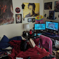 Photo of James's room