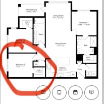 Photo of Dustin Fulcomer's room