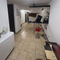 Photo of Thabo Kgoale's room