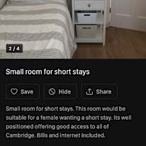 Photo of Tracey Smith's room