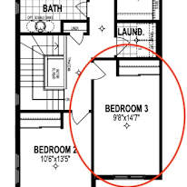 Photo of Angus's room