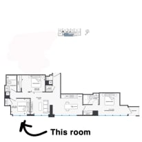 Photo of Tara + Madison's room