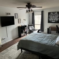 Photo of Case's room