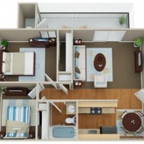 Photo of Kai Qi's room
