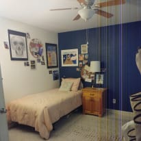 Photo of Laurin Baker's room