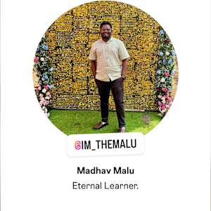 Photo of Madhav
