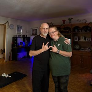 Marco Palazzi and Sherry Dafoe