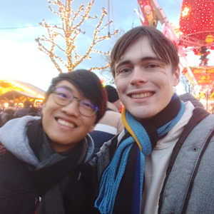 Photo of Noah (left person on pic)