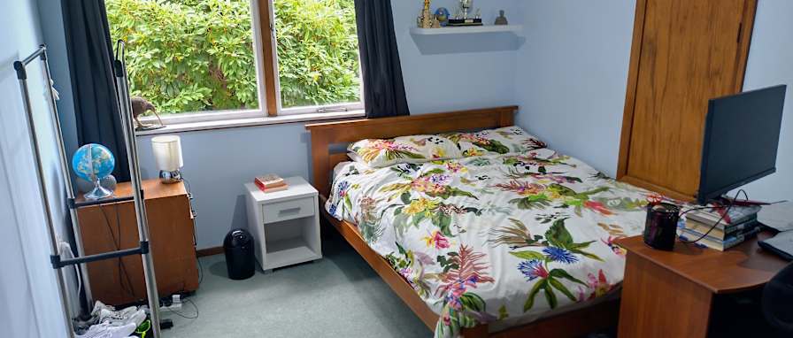 Photo of Barrett's room