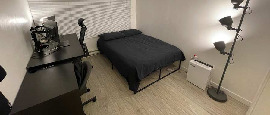 Photo of Matthieu's room