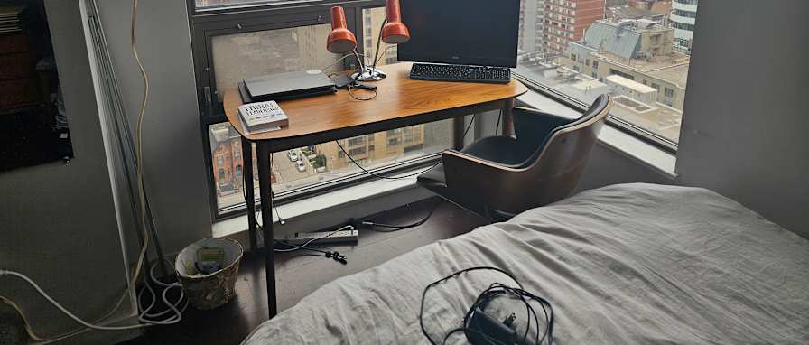 Photo of Michael Shreve's room