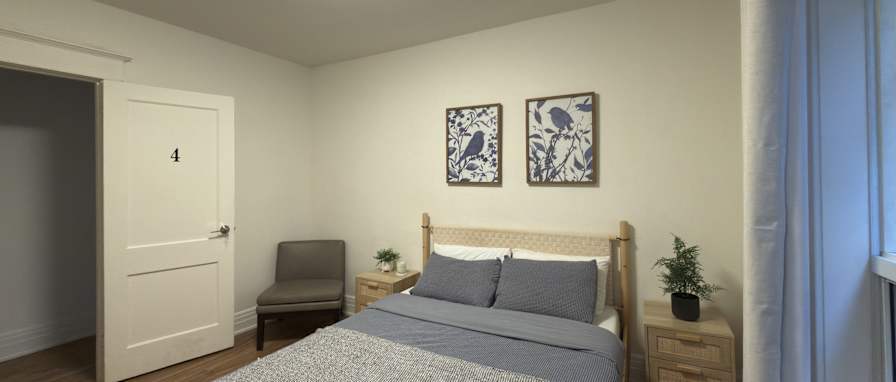 Photo of Raymond's room