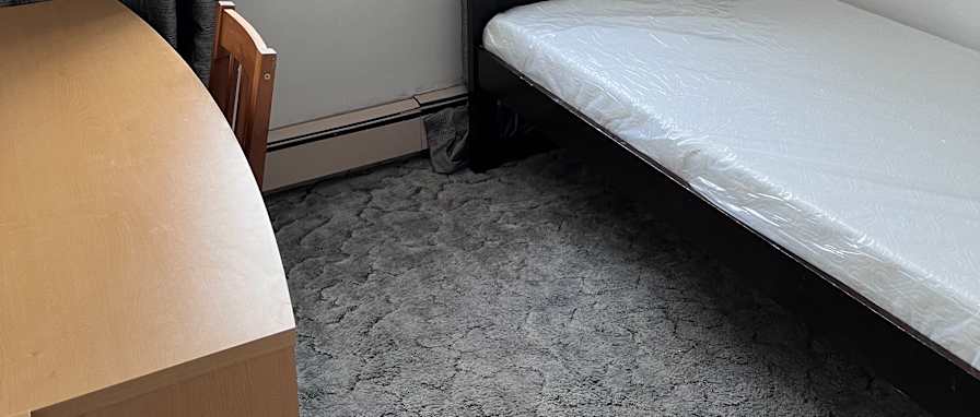 Photo of Bruce Marchand's room