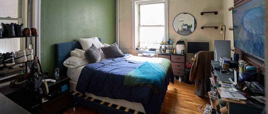 Photo of Derek's room