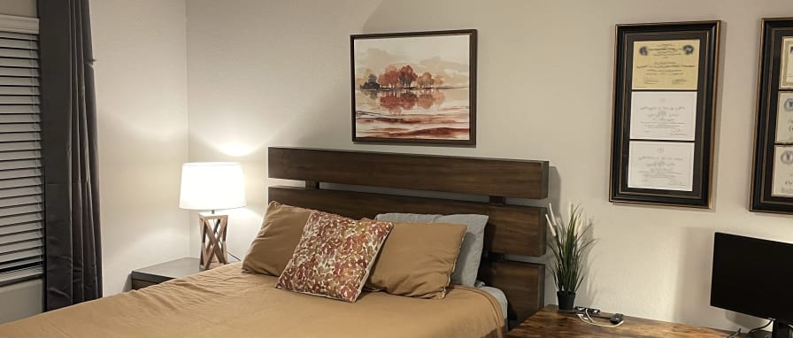 Photo of Jeff's room