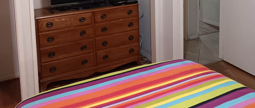 Photo of Alan's room