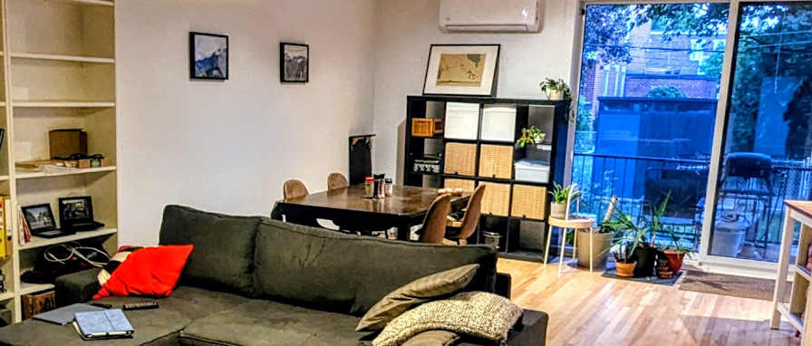 Photo of Vincent Nadon's room