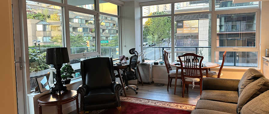 Photo of John Rousseau's room