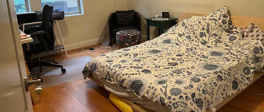 Photo of Evan's room