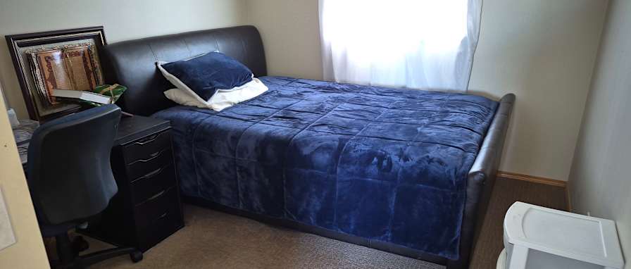 Photo of Syed Hussain's room