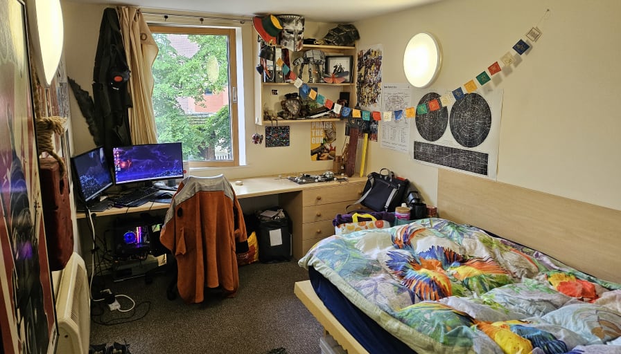 Photo of Adam's room