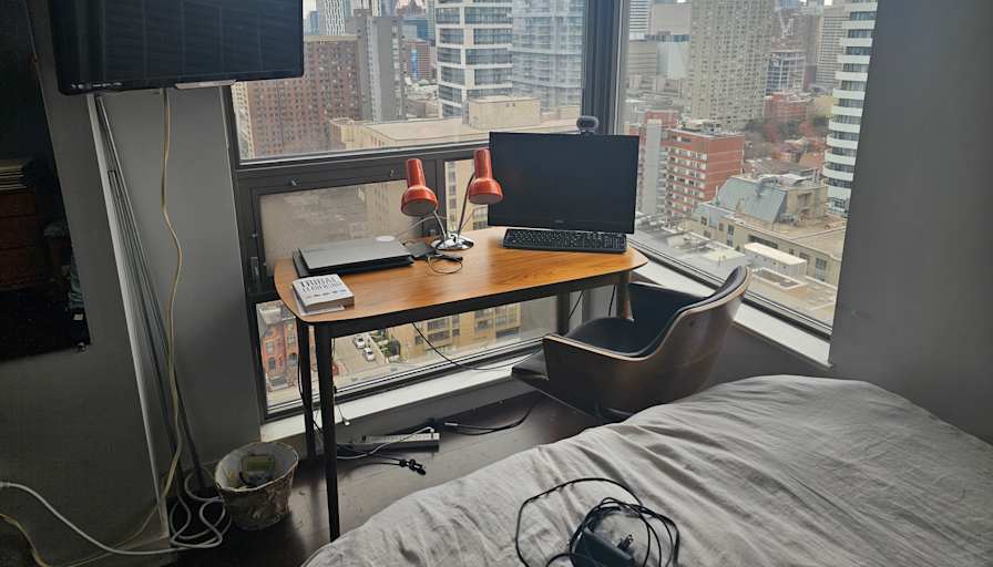 Photo of Michael Shreve's room