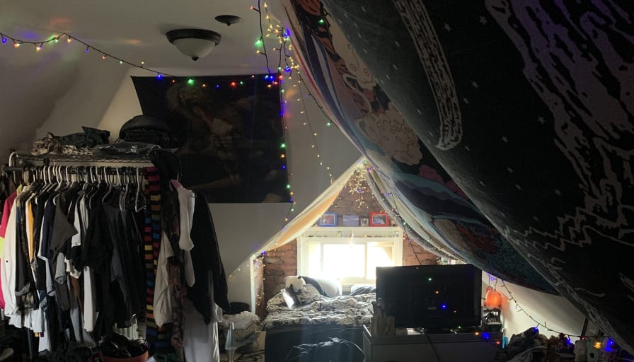Photo of Morgan and Chiara's room